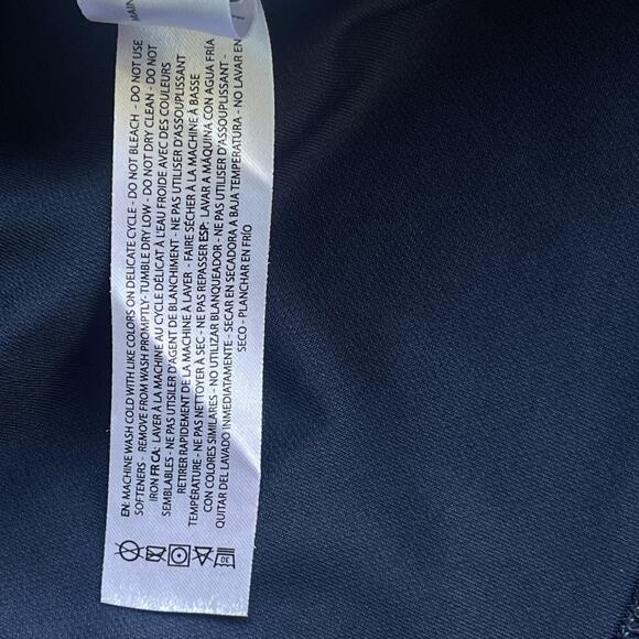 Ariat Tek Polo Shirt Mens XL Navy Blue Heat Series Performance Golf Outdoor - Picture 7 of 11